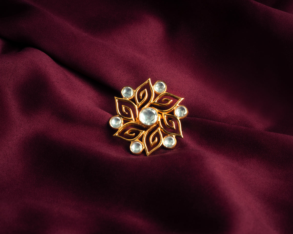 Royal Heritage Kundan Ring - EVM_R0018